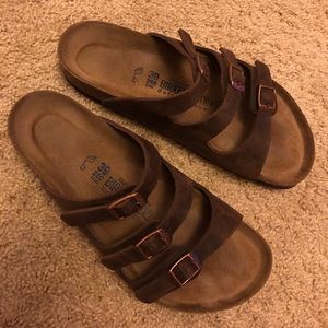 Birkenstock Florida 39 - oiled brown leather